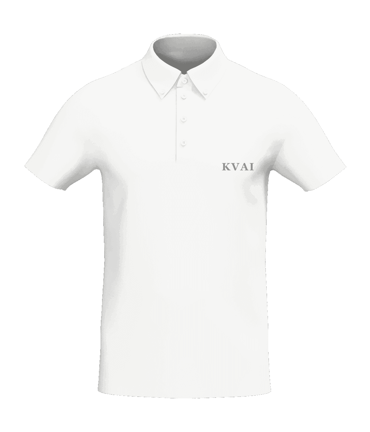 KVAI Classic Polo — Optic White